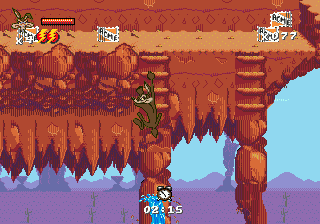 Desert Demolition screenshot 4 for Sega Mega Drive